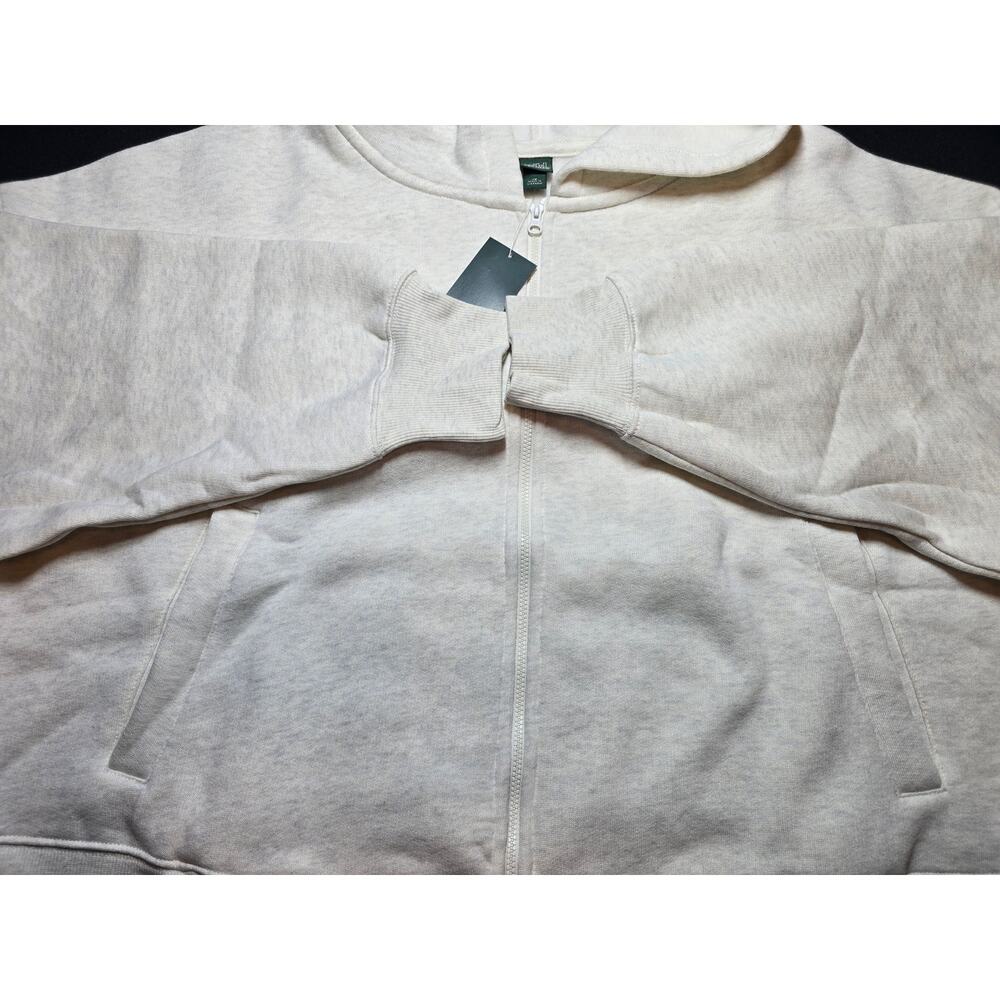 Wild Fable Full Zip Sweatshirt Jacket Heather Gray Pockets - Picture 2 of 6